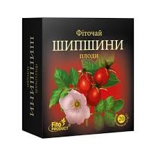 Фіточай шипшини плоди 3,0г №20